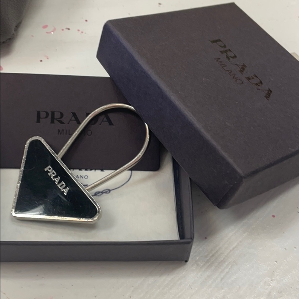 Prada key chain
